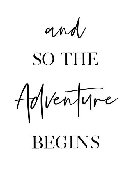 Photocircle Photocircle Poster / Leinwandbild - Adventure Begins – Produktbild 1 von 4