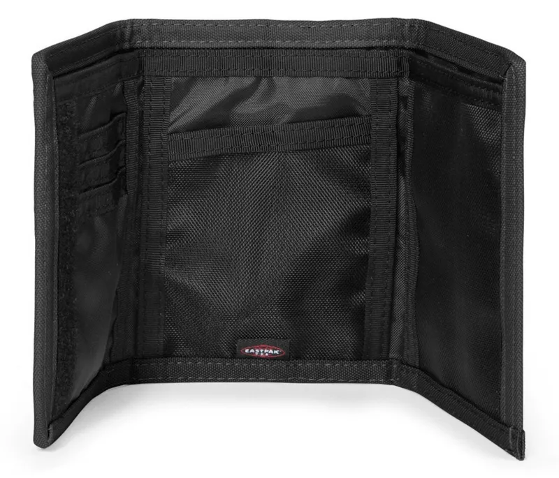 Eastpak Eastpak Geldbörse CREW SINGLE, Dreifach gefaltete Brieftasche im praktischen Design, Schwarz, – Produktbild 1 von 4