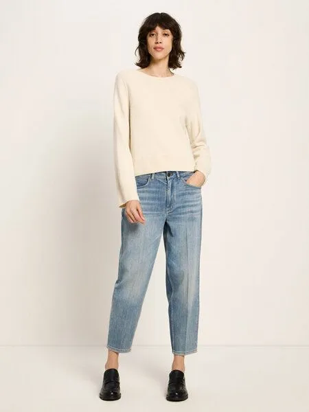 LANIUS LANIUS Cropped Pullover, Off white, – Produktbild 4 von 4