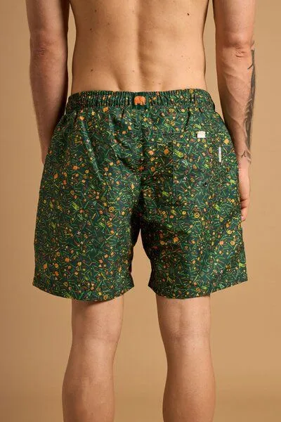 Trendsplant Trendsplant Dogtown SEAQUAL®YARN Swim Trunks Green, Grün, – Produktbild 4 von 4