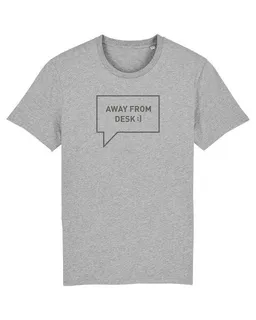 University of Soul University of Soul Herren T-Shirt aus Bio-Baumwolle "Away from desk" – Produktbild 1 von 1