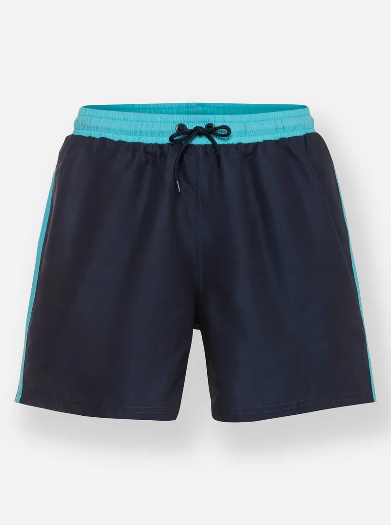 feel good Badeshorts marine-türkis, Marine-türkis, – Produktbild 2 von 2