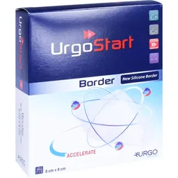 Urgo URGOSTART Border 8x8 cm Schaumstoffwundverband 10 St Verband – Produktbild 1 von 1