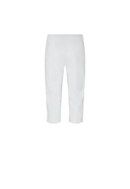 LAURIE LAURIE Damen vegan Caprihose Kelly Regular Weiß – Produktbild 1 von 1