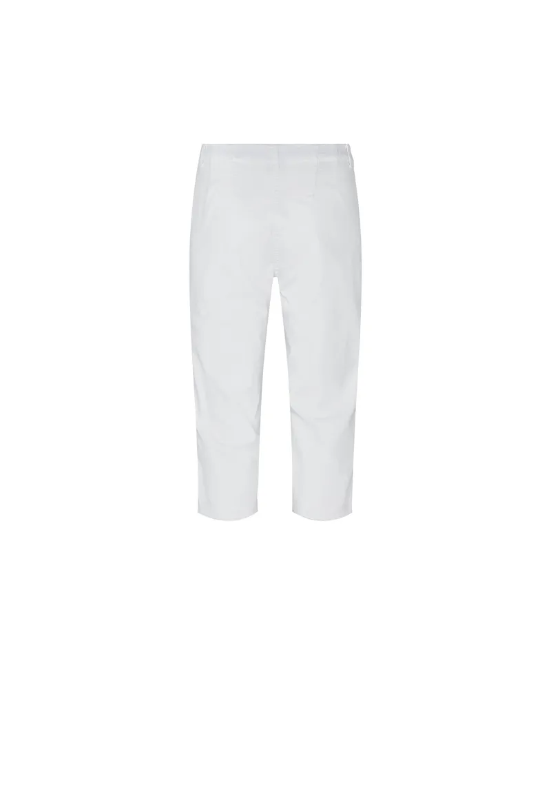 LAURIE LAURIE Damen vegan Caprihose Kelly Regular Weiß, Weiß, – Produktbild 1 von 1
