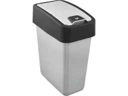 Keeeper keeeper Abfalleimer "Magne" mit Flipdeckel, 10 l, silber – Produktbild 1 von 1