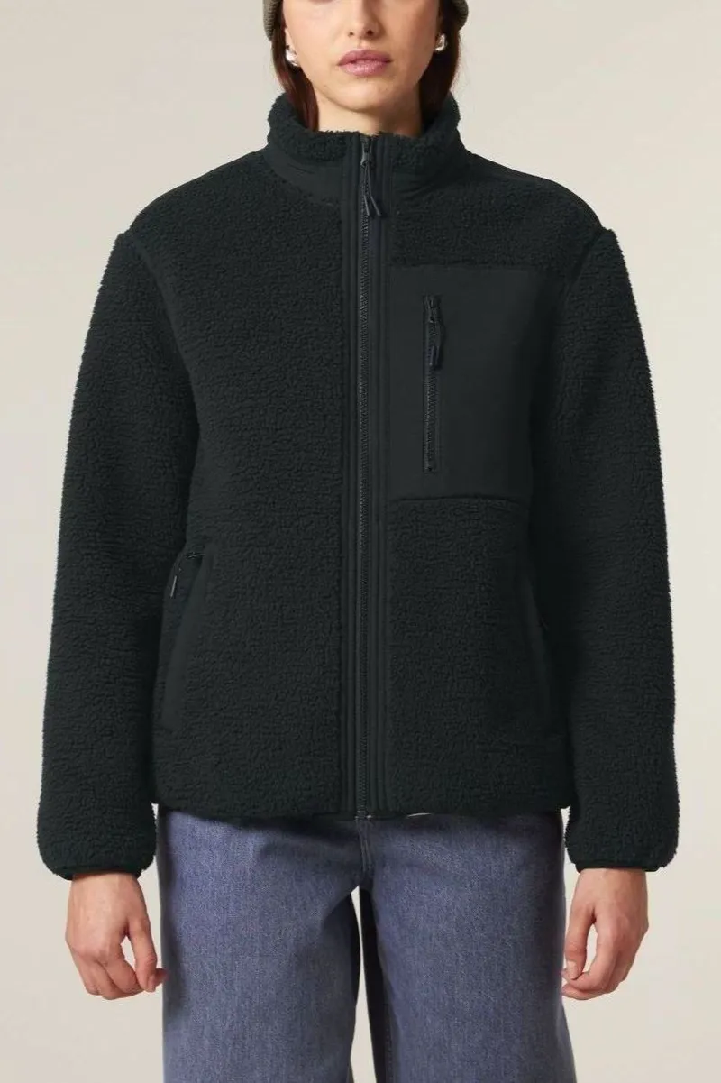 UNIPOLAR UNIPOLAR Herren vegan Jacke Brock, Schwarz, – Produktbild 2 von 2