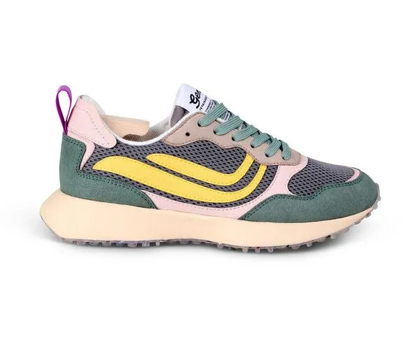 Genesis Footwear Genesis Footwear G-Marathon Multi Mesh, Grün (green, grey, yellow), – Produktbild 3 von 4