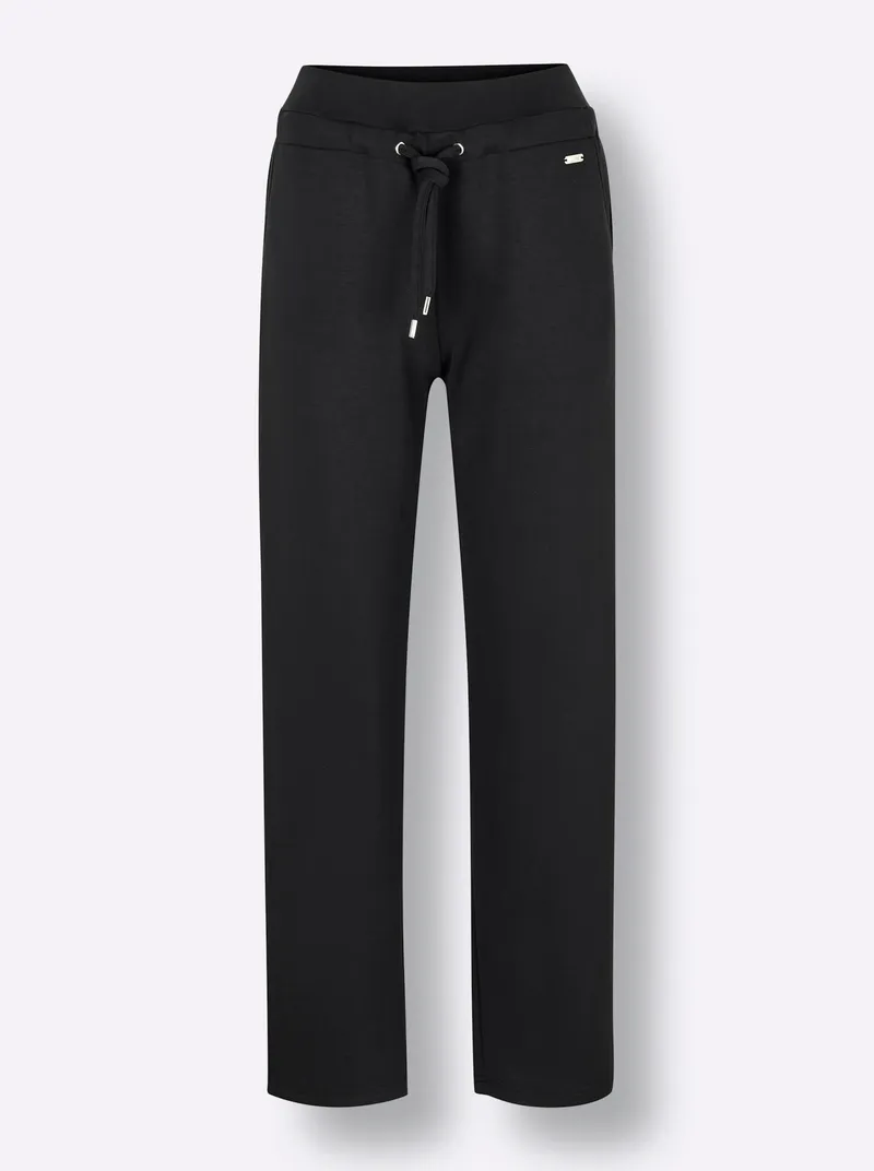 feel good Dehnbund-Hose schwarz, Schwarz, – Produktbild 2 von 2