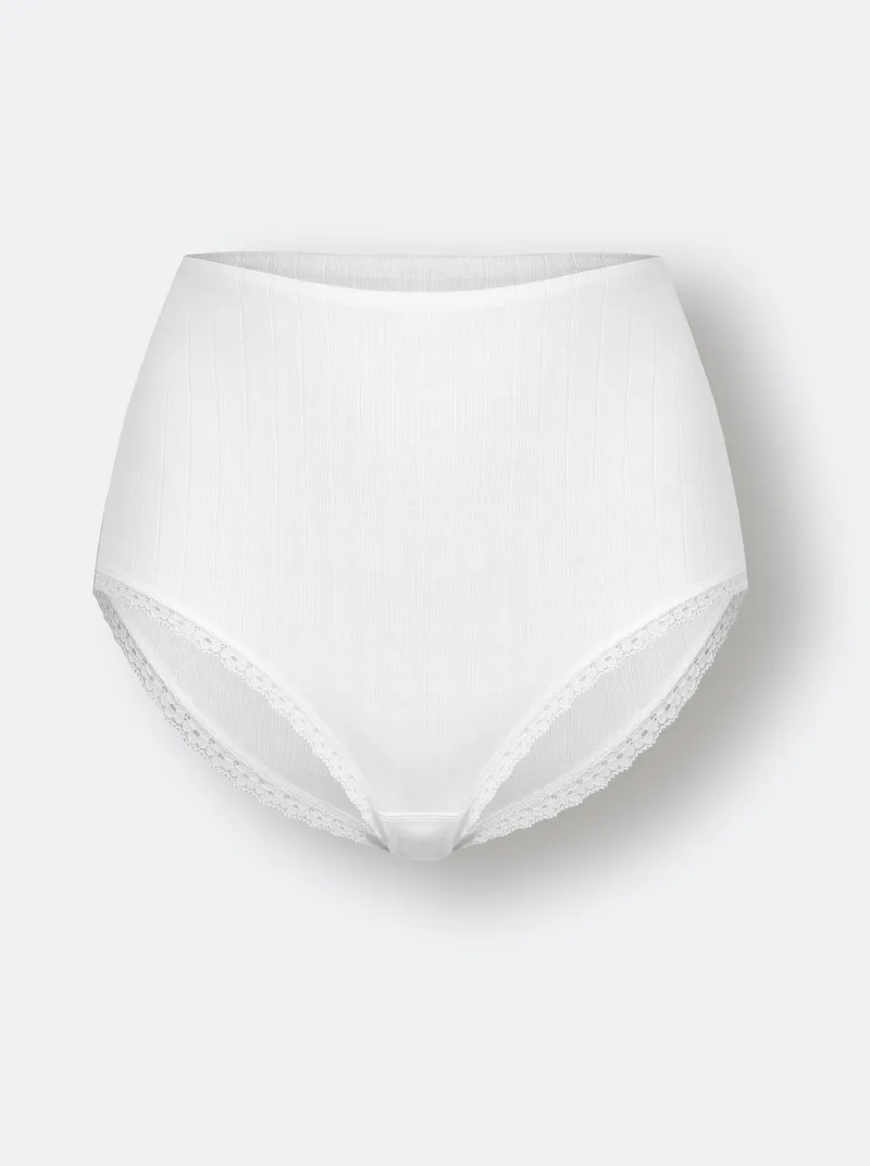 wäschepur Taillenslip weiß, Weiß, – Produktbild 1 von 2