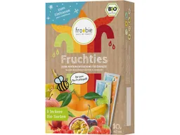 froobie froobie Bio-Wassereis "Fruchties", 10 x 40 ml – Produktbild 1 von 1