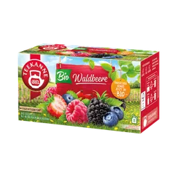 Teekanne Teekanne Früchtegarten Bio Waldbeere, Früchtetee, Teebeutel im Kuvert, 71g – Produktbild 1 von 1