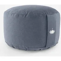 Lotuscrafts Lotuscrafts Meditationskissen Extra Hoch - Sitzhöhe 20cm - GOTS Zertifiziert, Indigo dust, – Produktbild 1 von 2