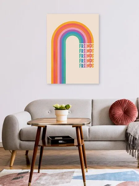 Photocircle Photocircle Poster / Leinwandbild - Rainbow Friends – Produktbild 2 von 4