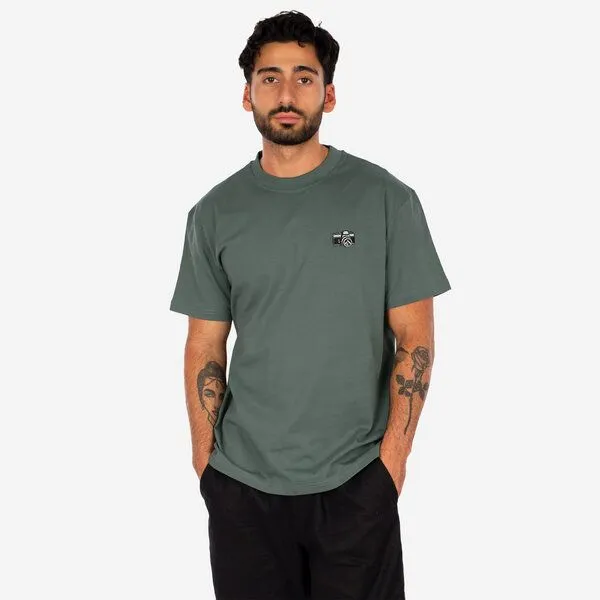 Iriedaily Iriedaily Spiegelreflex T-Shirt, Jungle green (grün), – Produktbild 3 von 3