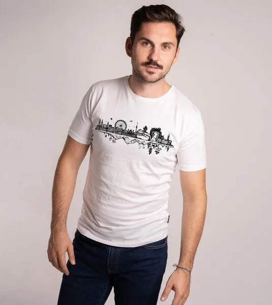 Gary Mash GARY MASH Shirt Art & Nature aus Biobaumwolle, Weiß, – Produktbild 2 von 4