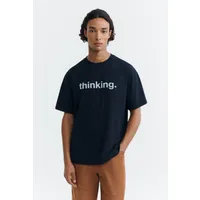 thinking mu Thinking MU Herren vegan T-Shirt Thinking Aaron In Marineblau – Produktbild 1 von 1