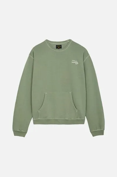 Trendsplant Trendsplant The Garage Sweatshirt Hedge Green, Blau, – Produktbild 2 von 4
