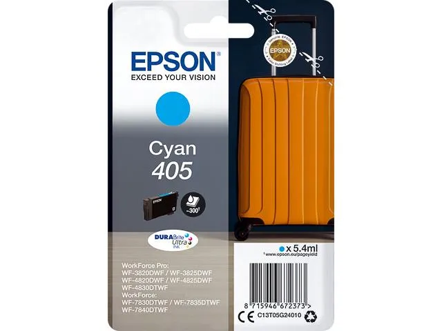 Epson Epson Tintenpatrone 405 cyan – Produktbild 2 von 2