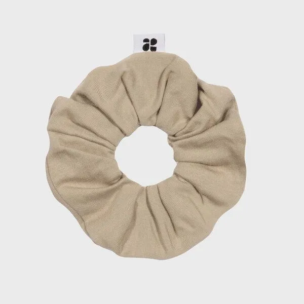 New Orchard New Orchard Upcycled Vegan Scrunchie, Beige, – Produktbild 1 von 2