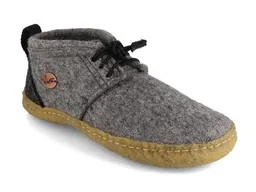 WoolFit WoolFit Kinder Barfuß-Hausschuhe mit outdoor Sohle  - aus 100% natürlicher Wolle mit Naturkautschuksohle, Gr. 25-35 – Produktbild 1 von 1