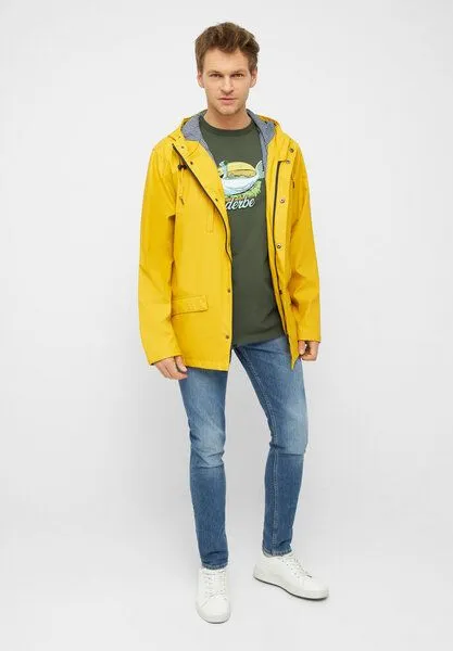 derbe derbe Regenjacke „Passby“, Yellow navy, – Produktbild 3 von 4