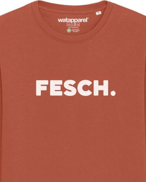 watapparel watapparel Sweatshirt Unisex Fesch, Heritage brown, – Produktbild 3 von 3