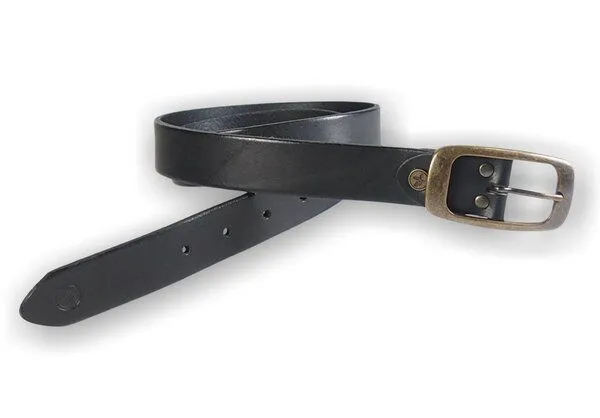Greenbelts Greenbelts Damen Ledergürtel CAROLA, Schwarz, – Produktbild 2 von 3