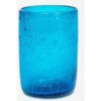 El Puente El Puente Saftglas | Fair Trade & Handmade aus Ägypten, Petrol, – Produktbild 1 von 1