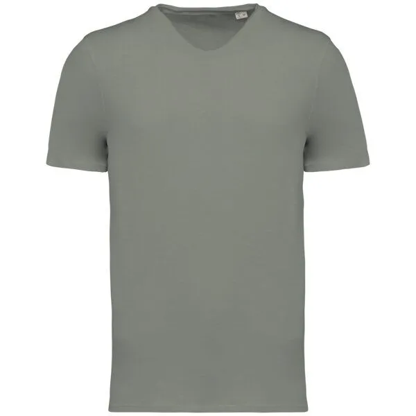 Greenspired Greenspired Nachhaltiges Herren-Slub-T-Shirt 130g/m² S-3XL, Mandelgrün, – Produktbild 1 von 1