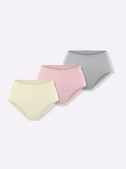 wäschepur Taillenslip silberfarben + rosé + champagner – Produktbild 1 von 1