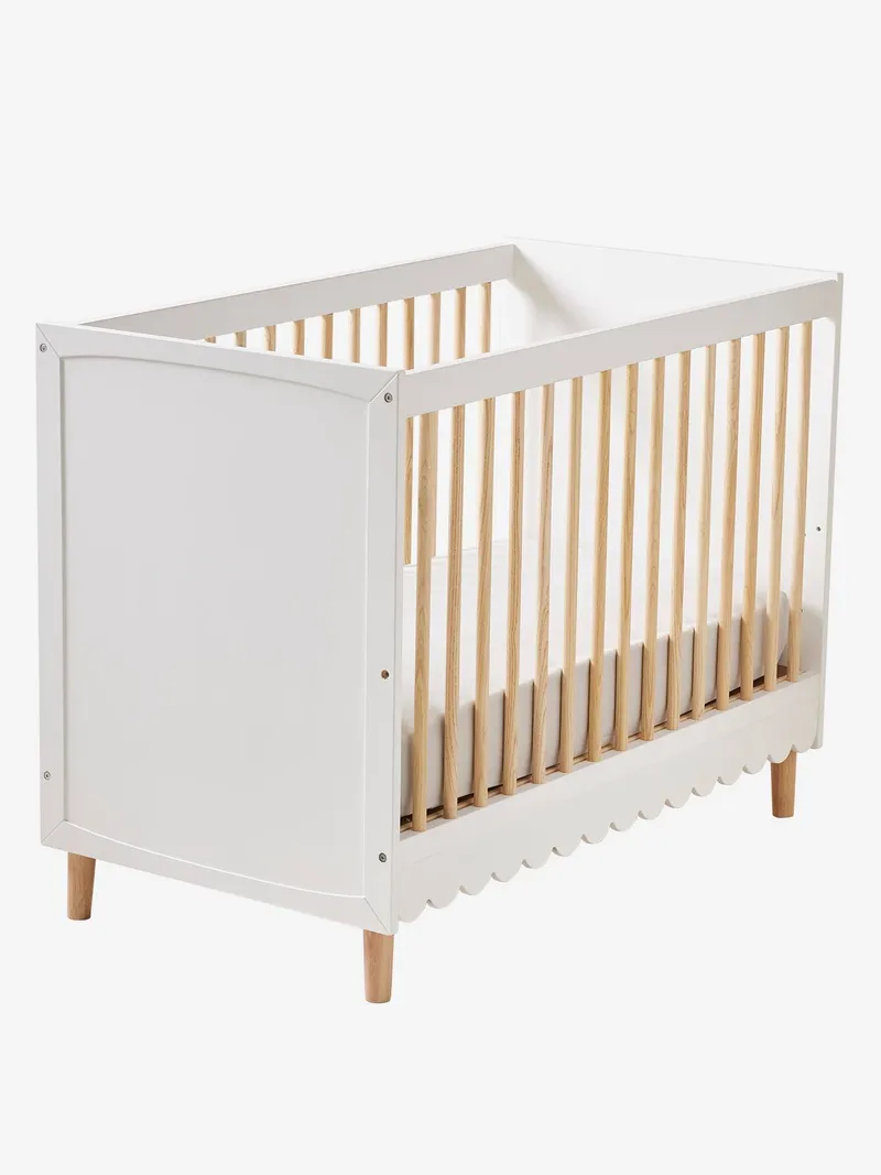 Vertbaudet Mitwachsendes Babybett FESTON 60x120 cm, Weiß, – Produktbild 4 von 4