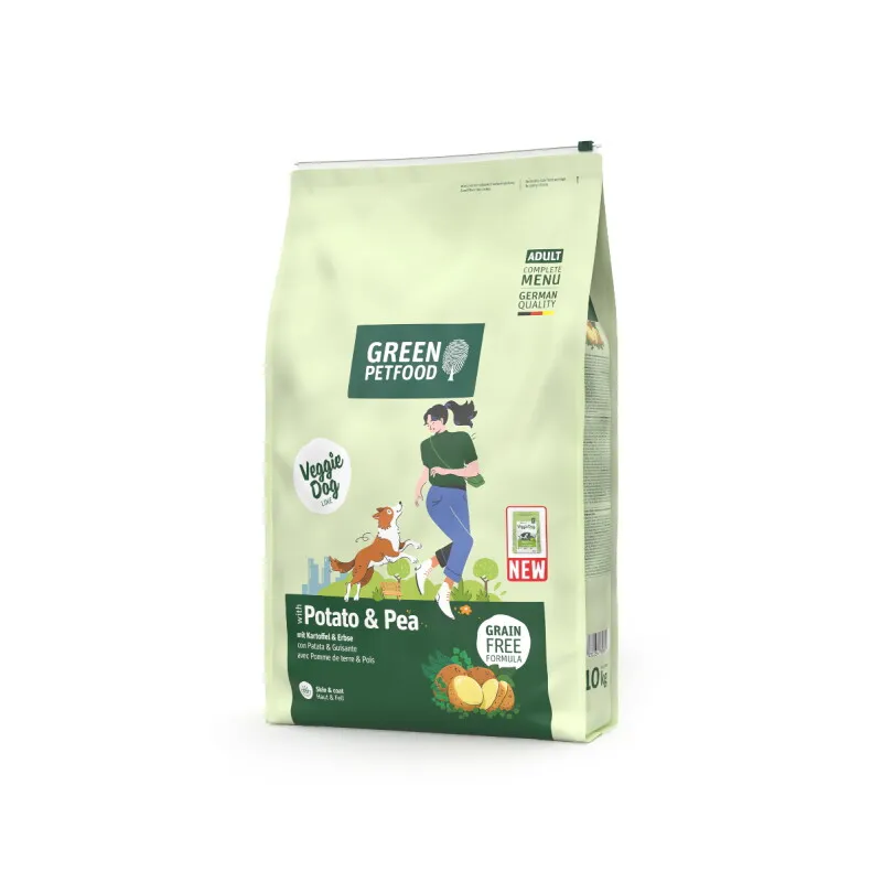 Green Petfood Green Petfood with Potato & Pea 10kg, Grün, – Produktbild 2 von 3