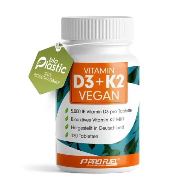 ProFuel ProFuel Vitamin D3 + K2 | 120 Tabletten – Produktbild 2 von 3
