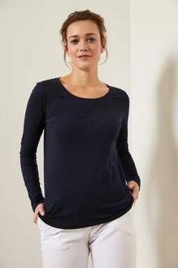 LANIUS LANIUS Langarmshirt aus Bio-Baumwolle GOTS – Produktbild 1 von 1