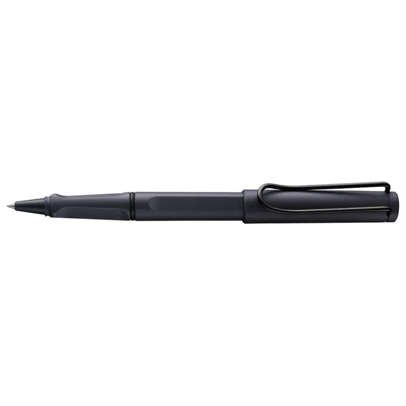 Lamy Lamy safari Tintenpatronenroller Roll-Ink mit T10 blau, steel black – Produktbild 1 von 2
