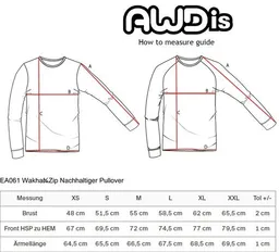 Ecologie by AWDis Ecologie by AWDis Wakhan 1/4 Zip Sustainable Sweater Troyer – Produktbild 1 von 1
