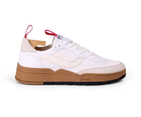 Genesis Footwear Genesis Footwear Genesis G-Hike Function Vegan Sneaker, White/gum (weiß), – Produktbild 2 von 4