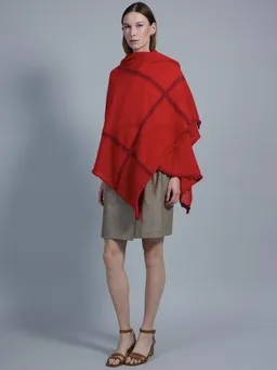 Susan's Fashion Susan's Fashion roter Mohairschal Theresa – Produktbild 1 von 1