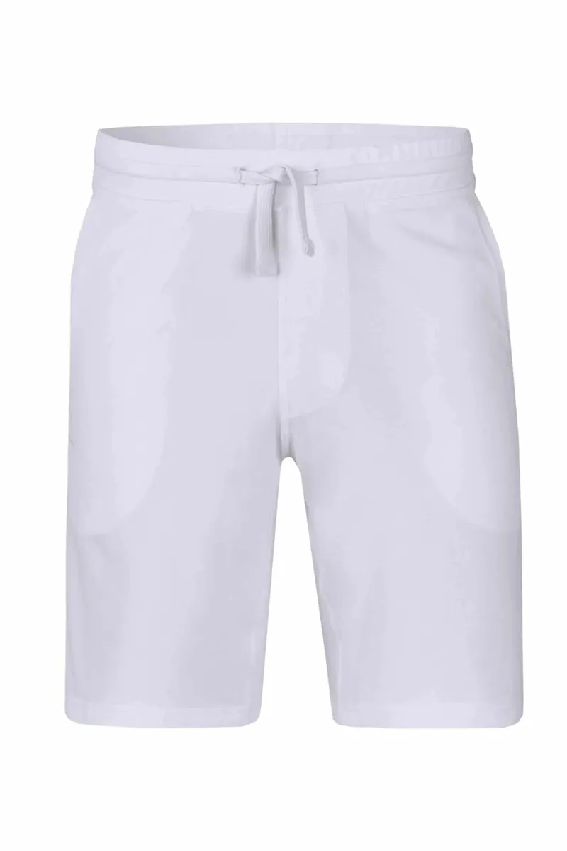 nice to meet me nice to meet me Herren vegan Klassische Shorts Weiß, Weiß, – Produktbild 1 von 2