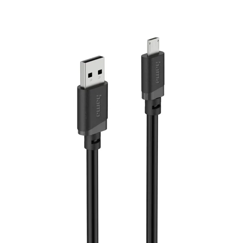 Hama Hama Ladekabel, USB-A - Micro-USB, 1 m – Produktbild 2 von 3