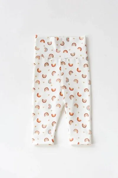 NoniKids Berlin Baby Leggings *Regenbogen* Bio Baumwolle | NoniKids Berlin – Produktbild 2 von 3
