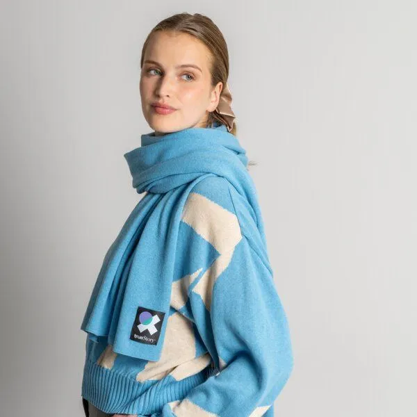 trueStory trueStory Schal - ELLIS, Cool blue (blau), – Produktbild 2 von 4