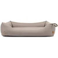 Rudelkönig Rudelkönig Hundebett Koye orthopädisch - mit Memory Foam, robust & waschbar beige/ grau S – Produktbild 1 von 1