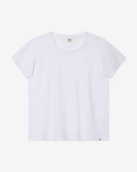 MATONA Matona T-Shirt | Core T-Shirt | aus Bio-Baumwolle | GOTS-zertifiziert, White, – Produktbild 4 von 4