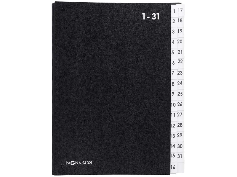 Pagna Pagna Pultordner Taben 1-31 schwarz – Produktbild 1 von 1