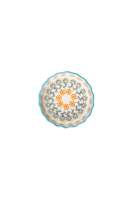 Tranquillo Tarteletteform FLORAL 11 cm - creme – Produktbild 1 von 2
