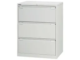Bisley Bisley Registraturschrank lichtgrau 3 Schubladen 2-bahnig RAL 7035 – Produktbild 1 von 1