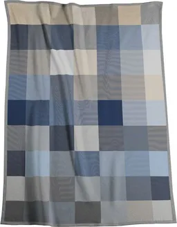 biederlack biederlack Wohndecke Blue-Woven 100 % Baumwolle – Produktbild 1 von 1