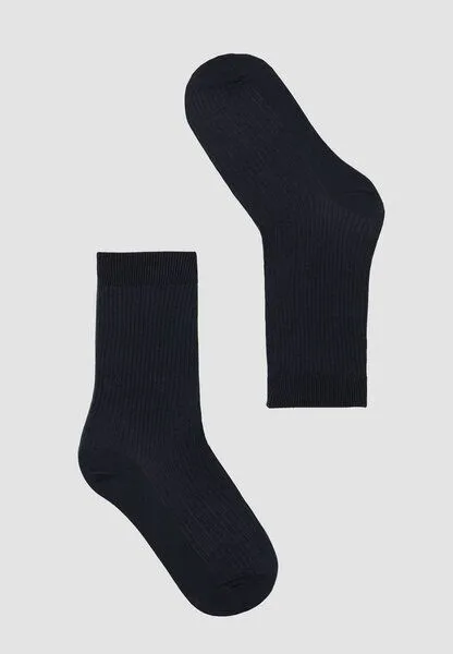 recolution Socken aus Bio-Baumwoll Mix - HERB - recolution, Dark navy (blau), – Produktbild 1 von 1
